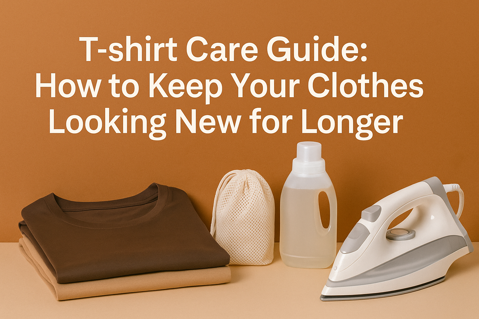 T-shirt Care Guide: How to Keep Your Clothes Looking New for Longer