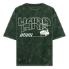 Acid Wash Oversized T-shirt: Hard Line Era