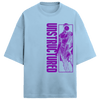 Oversized T-shirt: Unstructured Chaos Oversized T-shirt Finolyn Baby Blue XS 