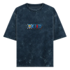 Acid Wash Oversized T-shirt: One Piece “Luffy Gear Punch”