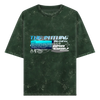 Acid Wash Oversized T-shirt: The Future Begins