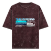 Acid Wash Oversized T-shirt: The Future Begins