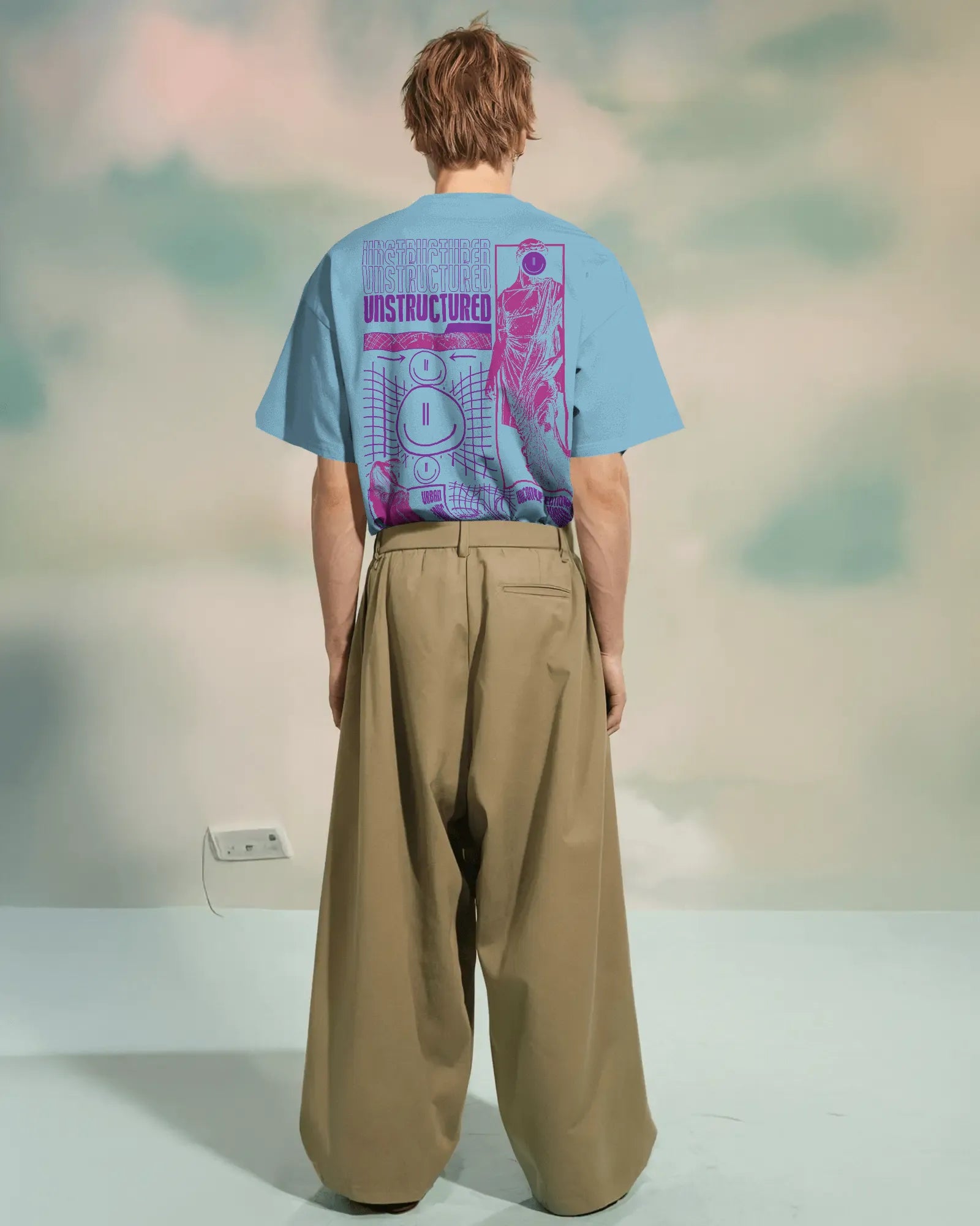 Oversized T-shirt: Unstructured Chaos