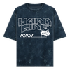 Acid Wash Oversized T-shirt: Hard Line Era