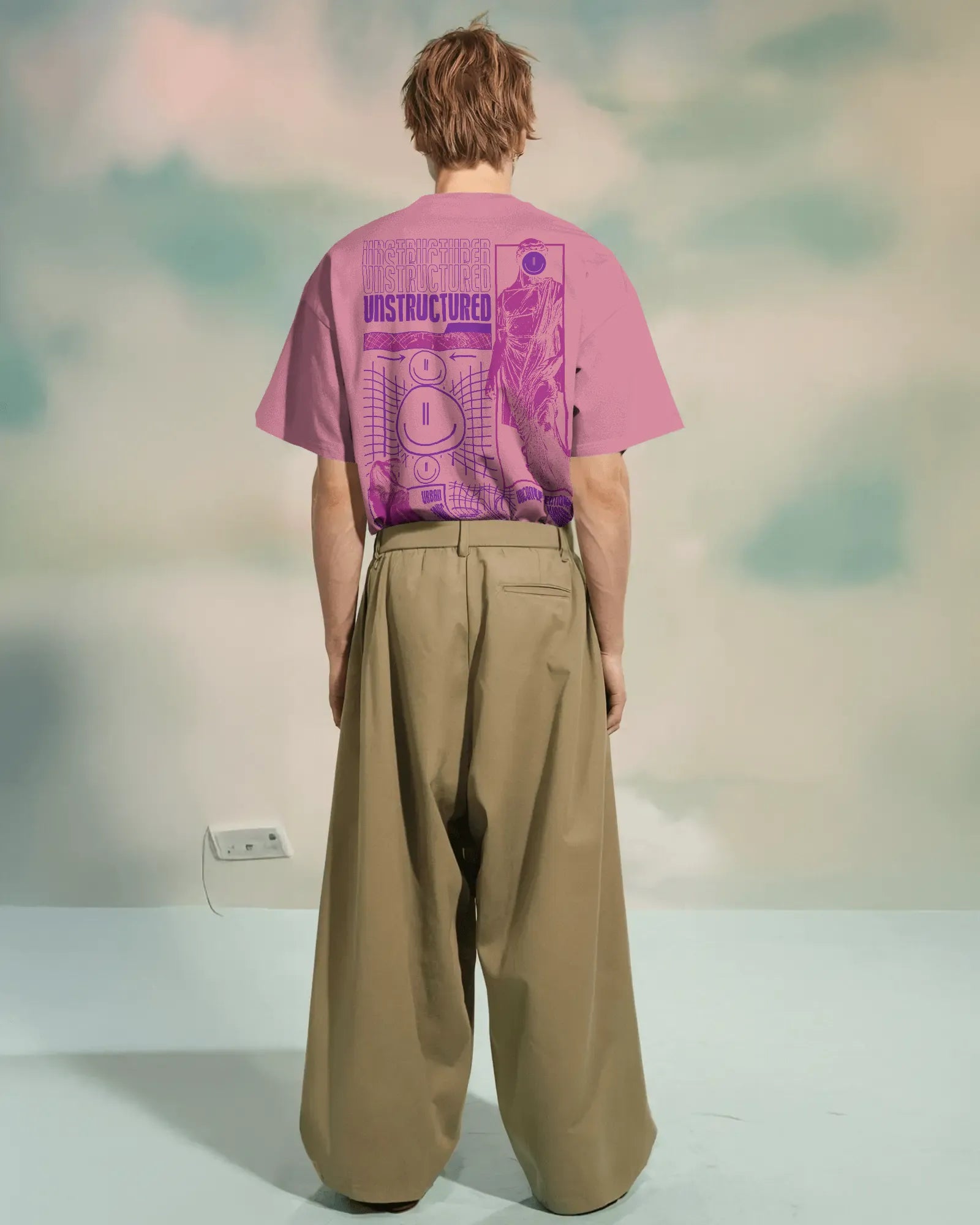 Oversized T-shirt: Unstructured Chaos