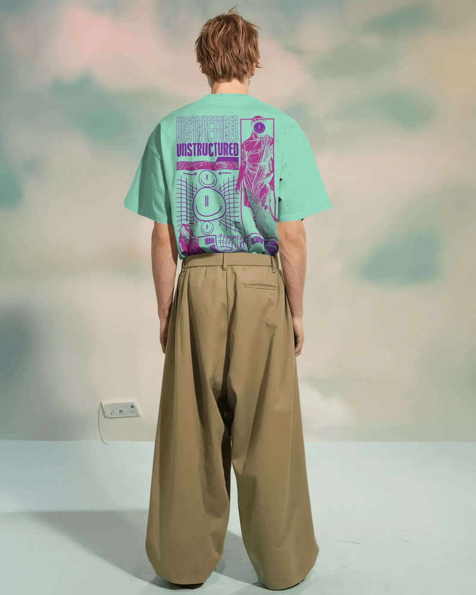Oversized T-shirt: Unstructured Chaos