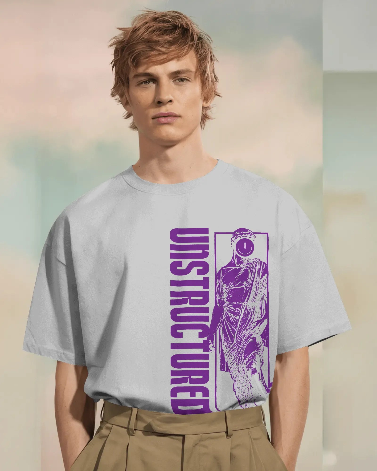 Oversized T-shirt: Unstructured Chaos