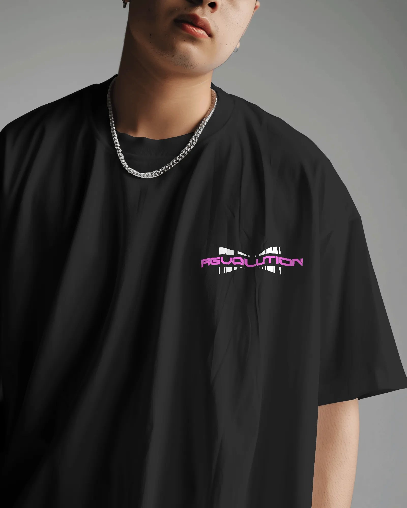 Oversized T-shirt: Auto-Revolt