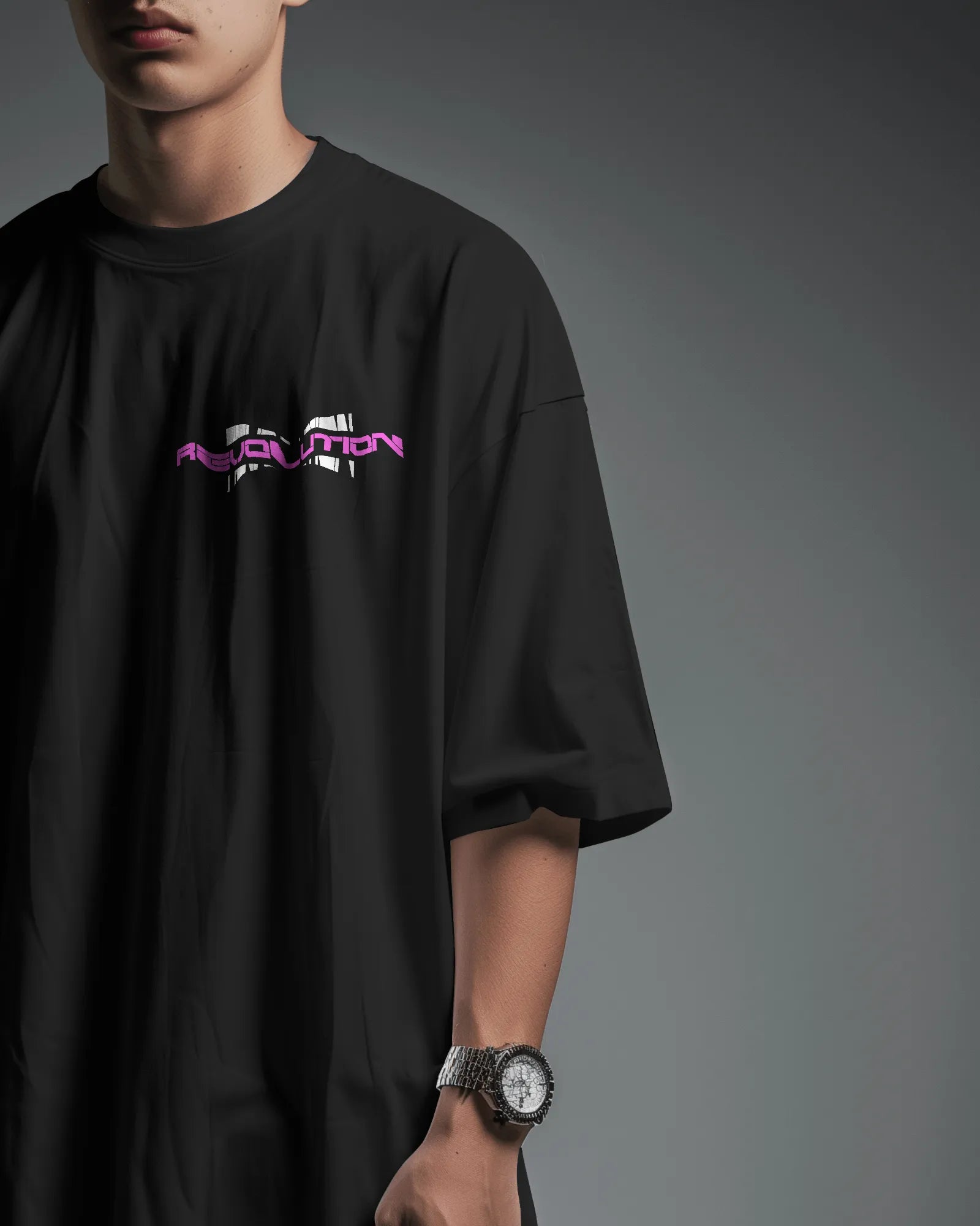 Oversized T-shirt: Auto-Revolt