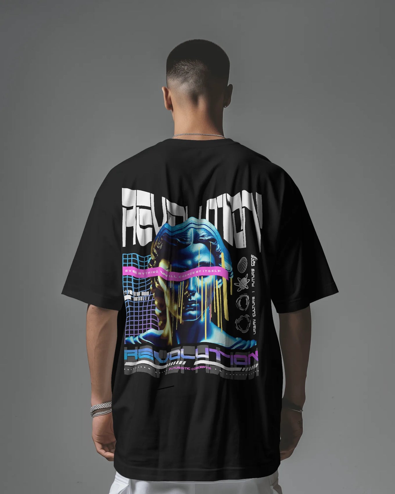 Oversized T-shirt: Auto-Revolt