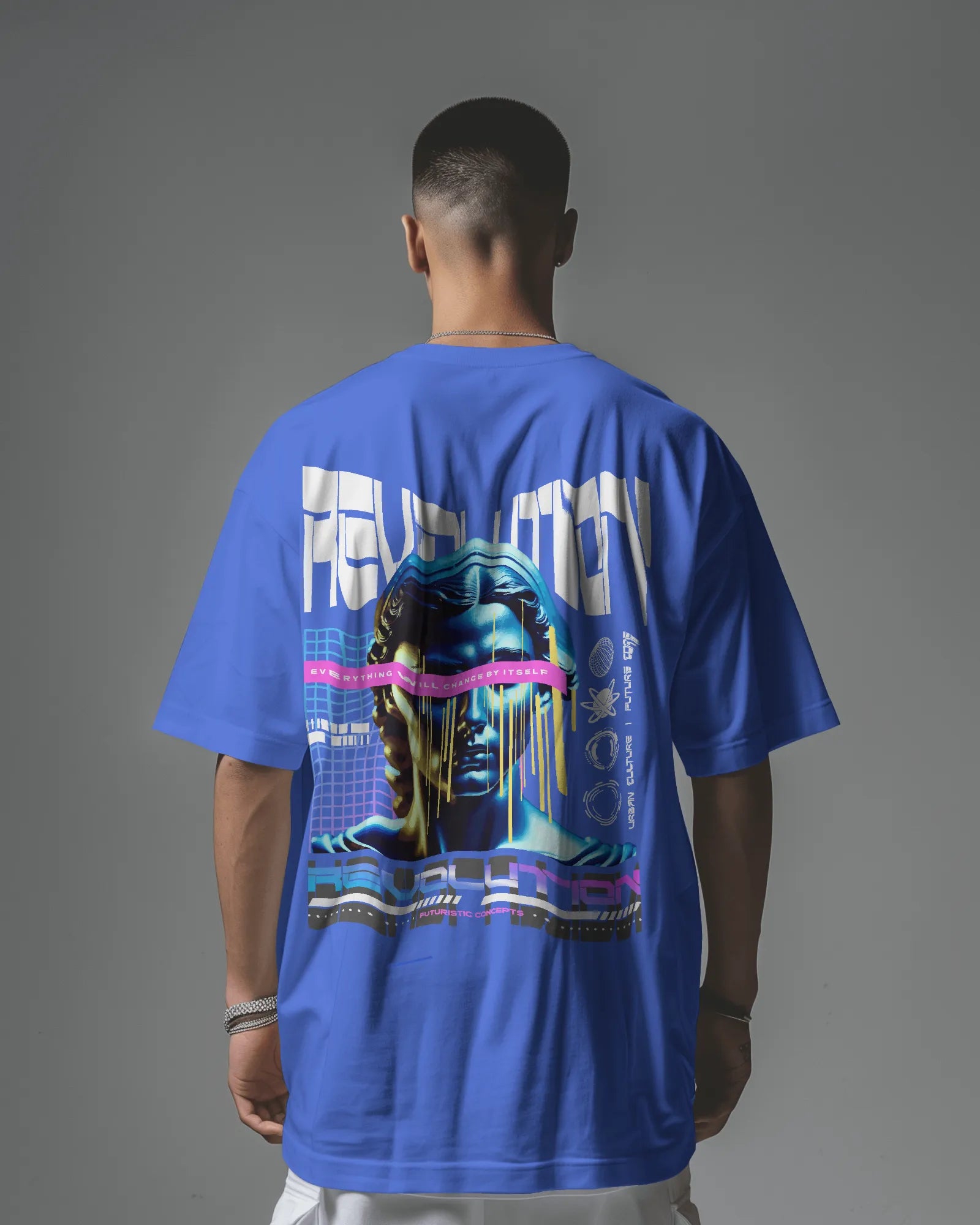 Oversized T-shirt: Auto-Revolt